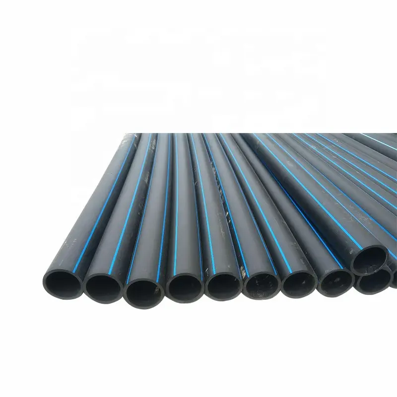 PE 100 PE 80 grade virgin raw material polyethylene pipe hdpe pipe 75mm prices