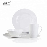 Service de table en porcelaine fine JIABAIEN de qualité supérieure, ensemble de tasses, sans plomb ni cadmium, compatible micro-ondes et lave-vaisselle