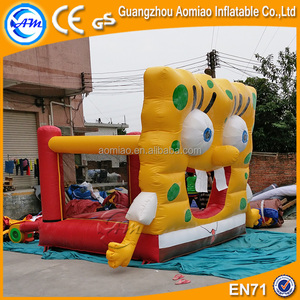 <span class=keywords><strong>Bob</strong></span> sponge new design inflatable gorilla, discount simple Castle inflatable/Castle PLAYHOUSE plastic - Product Image 2