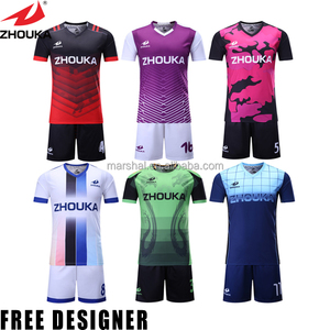 soccer wear oem cheap soccer uniform set custom soccer jersey football uniform for men - Product Image 1