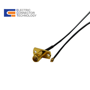 Jack SMA brida a IPEX UFL conector 1.37mm coaxial RF enlazador - Product Image 3