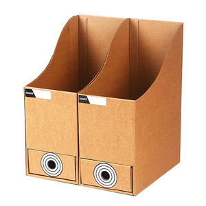 Mạnh mẽ các tông Tạp Chí tập tin tài liệu A4 người giữ Cuốn sách với ngăn kéo văn phòng lớp học thư viện tổ chức - Product Image 4