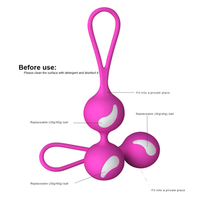 Gros Vagin Serré Exercice Sexe Jouets <span class=keywords><strong>Ben</strong></span> Wa Intelligent Kegel Boules pour les Femmes - Product Image 2