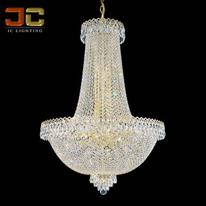 Lampadario di Lusso Decorativo Stile Impero Antico con Cristalli Brillanti per Hotel, Ristoranti o Scenografie Matrimoniali - Product Image 6