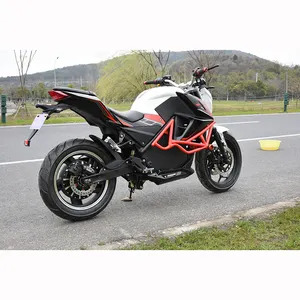 European Cheap Adult 72V 3000W 5000W Electric Sportbikes streebikes EV Scooter moto electrica Racing Motorcycle With Eec
