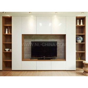 Recycle Wood TV Cabinet/white lacquer high gloss Tv stand