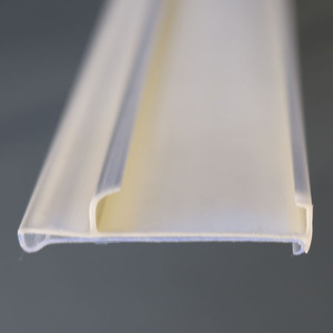 39ミリメートルPlastic PVC <span class=keywords><strong>Shelf</strong></span> Edge Data Strip Price Tag Holderため<span class=keywords><strong>Tego</strong></span> Shelving TEN39 - Product Image 2