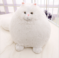 Gros chats en peluche réaliste personnalisé kawaii sommeil étreignant simulation en peluche chat peluche câlin réaliste chat minou en peluche jouet