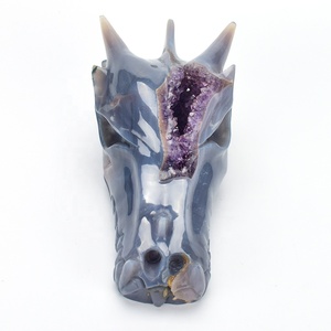 Groothandel Hoge Kwaliteit China Draak Natuurlijke Agaat Amethist Geode <span class=keywords><strong>Crystal</strong></span> <span class=keywords><strong>Dragon</strong></span> <span class=keywords><strong>Skull</strong></span> - Product Image 2