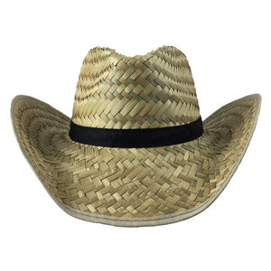 Sombreros de paja con cinta personalizada promocional Sombreros para el sol - Product Image 1