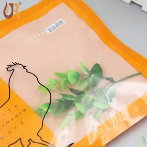 Kunden spezifisch bedruckter dreiseitiger Siegel-Vakuum beutel aus gefrorenem Nylon-Kunststoff in Lebensmittel qualität zum Verpacken von Lebensmitteln