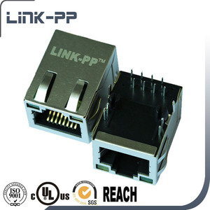 5520470-3 Connecteur RJ45 Modulaire <span class=keywords><strong>Jack</strong></span> Avec Magnétisme AVEC lan transformateur - Product Image 1