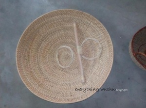 Độc đáo làm bằng tay mây lá chắn Wushu teng Pai Wushu Kungfu lá chắn - Product Image 5