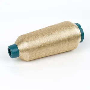 Fabbrica Lurex colore brillante oro nastro filato filato ricamo metallico filo metallico - Product Image 1