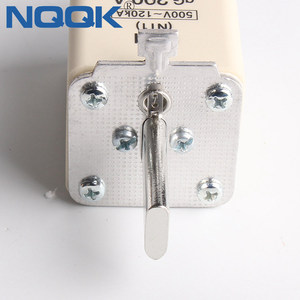 RT16-1 NH1 <span class=keywords><strong>NH2</strong></span> 100A 160A 250A 660V 690V HRC การเชื่อมโยงฟิวส์เซรามิกแรงดันต่ำ - Product Image 3