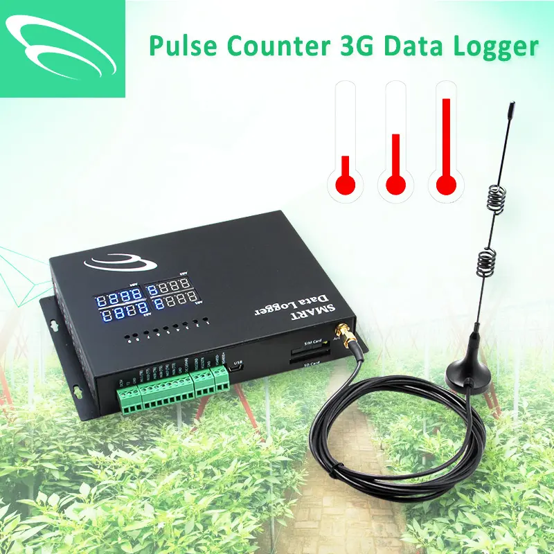 GSX8-HV-3G Pulse Counter 3G gprs water meter Data Logger