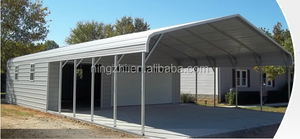 Cadre Garage avec Espace de rangement 6x9x3.5m/Métal <span class=keywords><strong>Caport</strong></span> Avec Petite Maison - Product Image 6