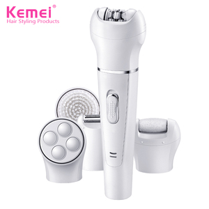 Rasoir pour <span class=keywords><strong>femme</strong></span> 5 en 1 humide Épilation électrique à sec <span class=keywords><strong>Kemei</strong></span> Km-2199 Smart Light Épilateur indolore pour femmes Vente en gros - Product Image 2