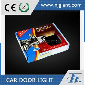 1 par inalámbrico LED puerta cortesía láser proyector Luz de insignia del coche para Toyota - Product Image 6