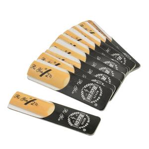 Herramientas Populares para Saxofón Tenor, Lengüeta <span class=keywords><strong>de</strong></span> Saxofón <span class=keywords><strong>de</strong></span> 2.5 mm, 10 Piezas, Lengüeta Profesional para Saxofón Tenor - Product Image 2