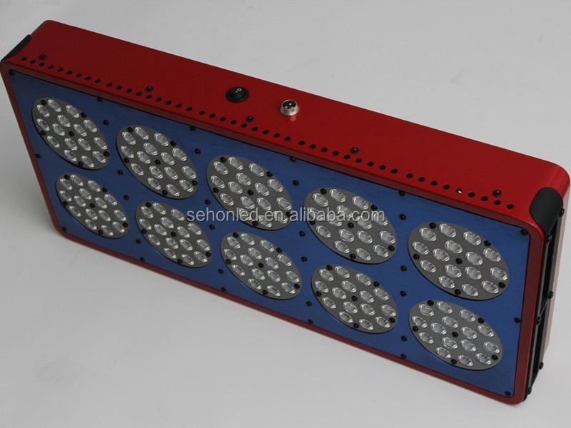 DropShipping Rouge et Bule Couleur 3 w Puces LED Hydroponique LED Élèvent La Lumière 450 W Plein Specturm