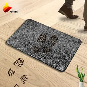 China Factory Non Slip Cotton Super Absorb Shoes Cleaning Magic Door Mat