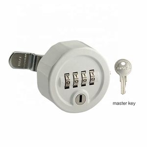 Serrure à combinaison mécanique sans clé MK708 à 4 chiffres pour casier de gym, en alliage de zinc durable - Product Image 1