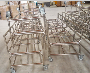 시트 피드 트럭 다림질기 세탁물 공급 트롤리 - Product Image 5