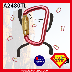 Safe Outdoor Sport Discount High Demand Hook 24KN Aluminum Climbing Carabiner - Product Image 2