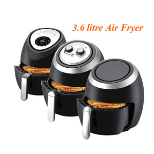 Cuisinière multifonction à affichage numérique AF602, 3,6 L, grande friteuse électrique sans huile, nouvelle conception, tactile intelligente, logo personnalisé - Product Image 5