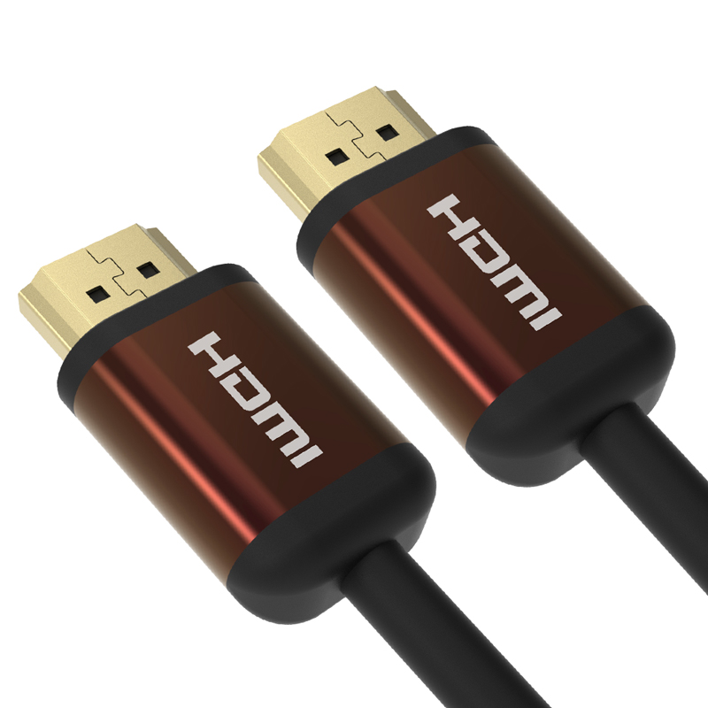 Оптовая продажа с фабрики, кабель HDMI в алюминиевом корпусе, поддержка 3D full 4K @ 60 Гц, кабель HDMI-HDMI с Ethernet