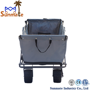 Keranjang piknik tugas berat ringan luar ruangan berkemah taman pantai keranjang piknik menggunakan lipat Multi gila Drift troli anjing pembawa hewan peliharaan - Product Image 2