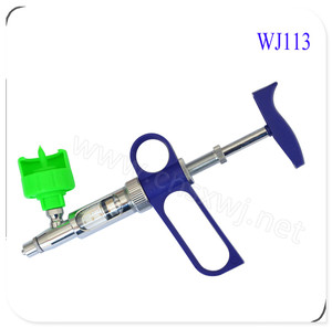 <span class=keywords><strong>Seringue</strong></span> pour vaccins animaux de 5 ml, flacon de 5 cc, vaccinateur à montage sur flacon WJ113 - Product Image 2