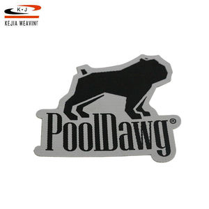 Fabricante chino no pegamento tejido bordado parche - Product Image 1