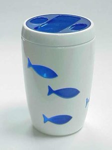 Fish Design Double Wall Plastic Bathroom accessories - Product Image 6