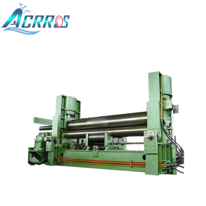 3 con lăn phổ thủy lực xi lanh điều khiển 40mm dày ba con lăn tấm cán máy - Product Image 2