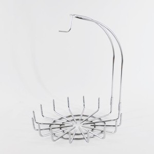 Corbeille à fruits ovale en fil métallique avec poignées - Product Image 2