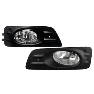 FrontバンパーFog Lights Driving LampsためHonda Accord 4Dr Sedan 2006 2007スイッチとワイヤーハーネスとハロゲン電球