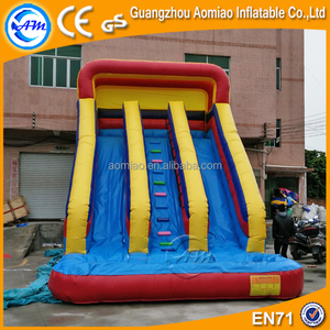 SpongeBob inflatable double lane you slip slide, giant inflatable giant slide - Product Image 5