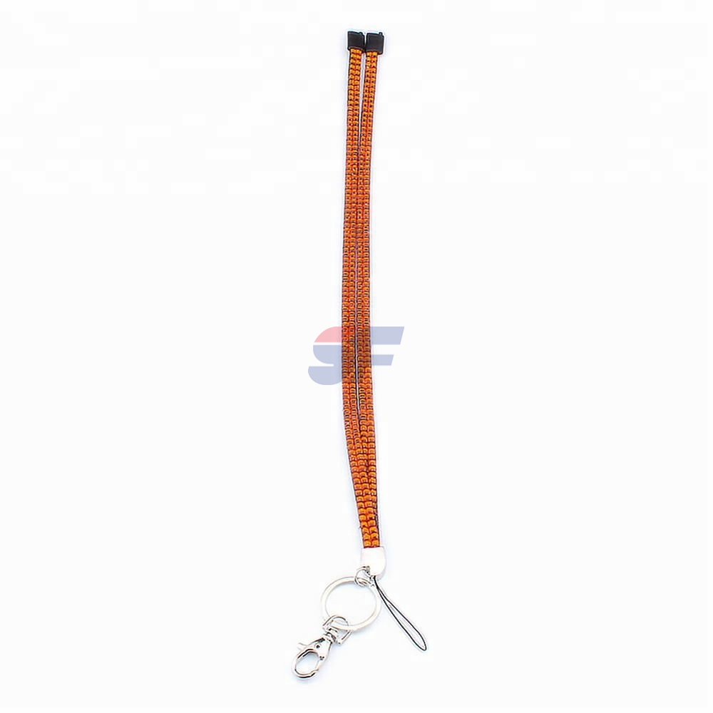 Custom Handmade Silicone Beaded Pencil Lanyard Teacher Apple Lanyard ID Badge Holder Image 3