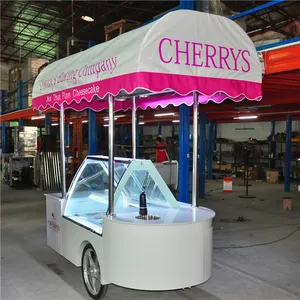 Favorable Tricycle Fasion Ice Cream Makers Ice Cream Van