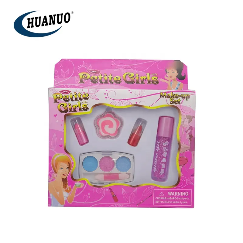 Shantou-cosméticos de belleza para niñas, juego de belleza a la moda, juguete de maquillaje para niños