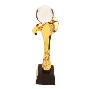 Honneur du cristal, cadeau de mariage d'affaires personnalisé, nouveau produit, prix de Hockey sur glace, <span class=keywords><strong>Bowling</strong></span>, Shake Hands, trophée en résine - Product Image 1