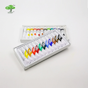 Juego de <span class=keywords><strong>pintura</strong></span> acrílica no tóxica, 12 ml, 12 colores - Product Image 3