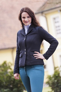 Las mujeres Chaqueta Softshell Ropa Ecuestre Hípica - Product Image 1