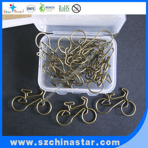 Present Promotional BRONZE painting antique paper clip - Product Image 1