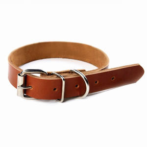 Kalung Anjing Kulit Asli Tahan Lama untuk Latihan dan Jalan-jalan - Product Image 5