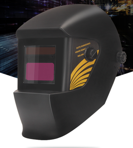 Casco de Soldadura de Oscurecimiento Automático de Alta Calidad con Energía Solar, Función de Pulido, Sensibilidad de 1/25000s, Batería de Litio, 3 Años de Duración - Product Image 1