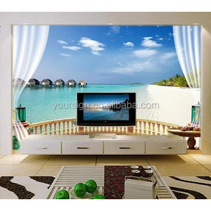 <span class=keywords><strong>Papier</strong></span> <span class=keywords><strong>peint</strong></span> vinyle 3D personnalisé auto-adhésif avec <span class=keywords><strong>photo</strong></span> de paysage - Product Image 6