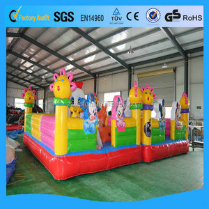 Innovative new products drawing cartoon inflatable castle from alibaba China - Product Image 6